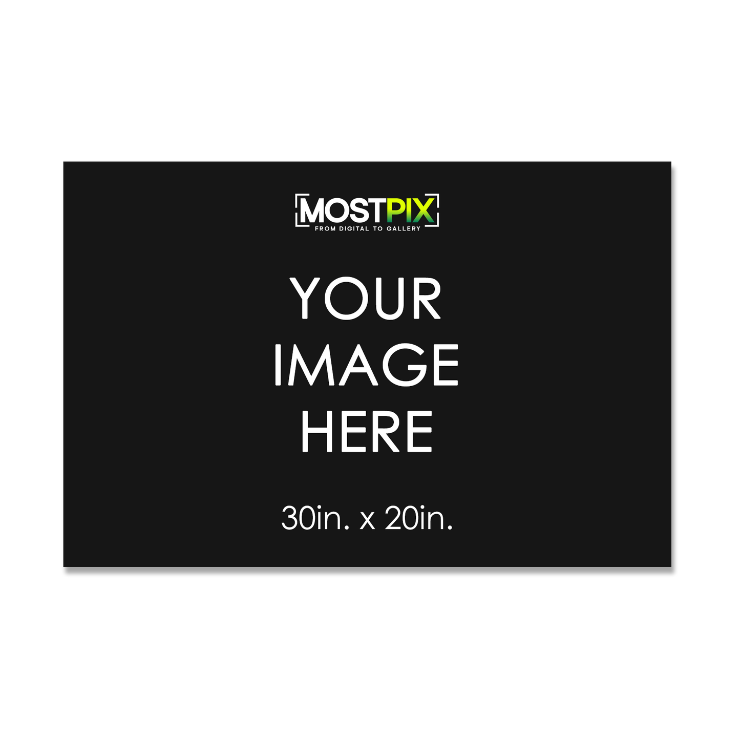 30in. x 20in. | Landscape Canvas