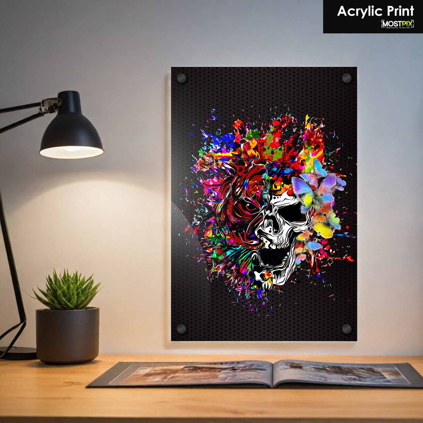 Color Skull | Art Print