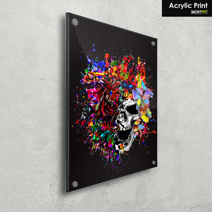 Color Skull | Art Print