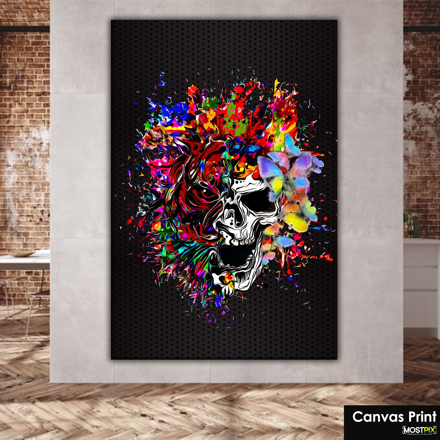 Color Skull | Art Print