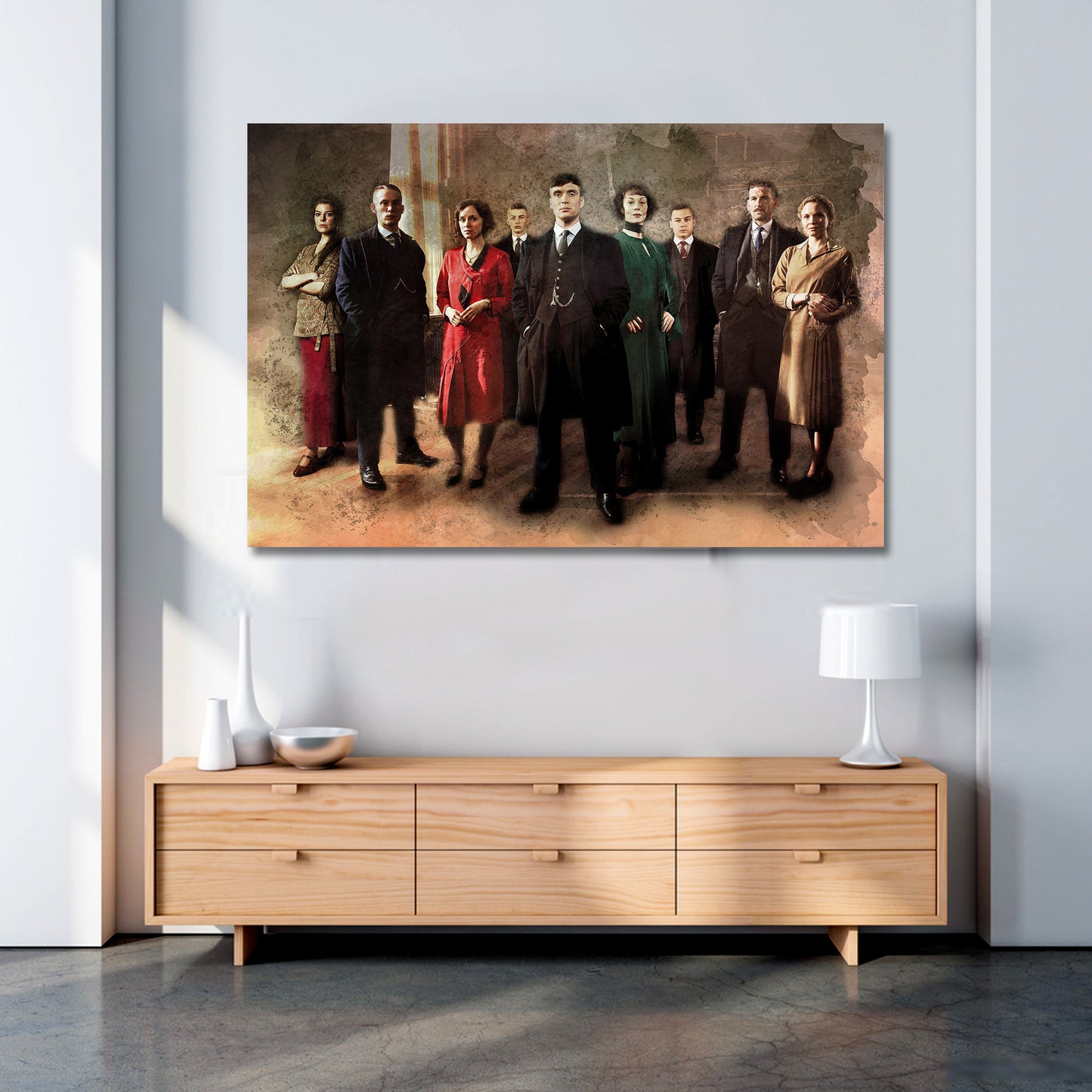 Gangster Family Art Print