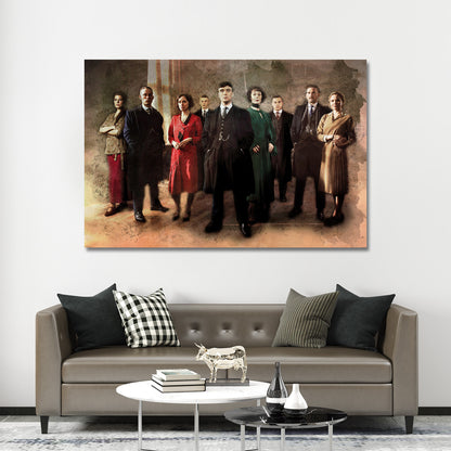 Gangster Family Art Print