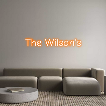 Custom Neon: The Wilson's